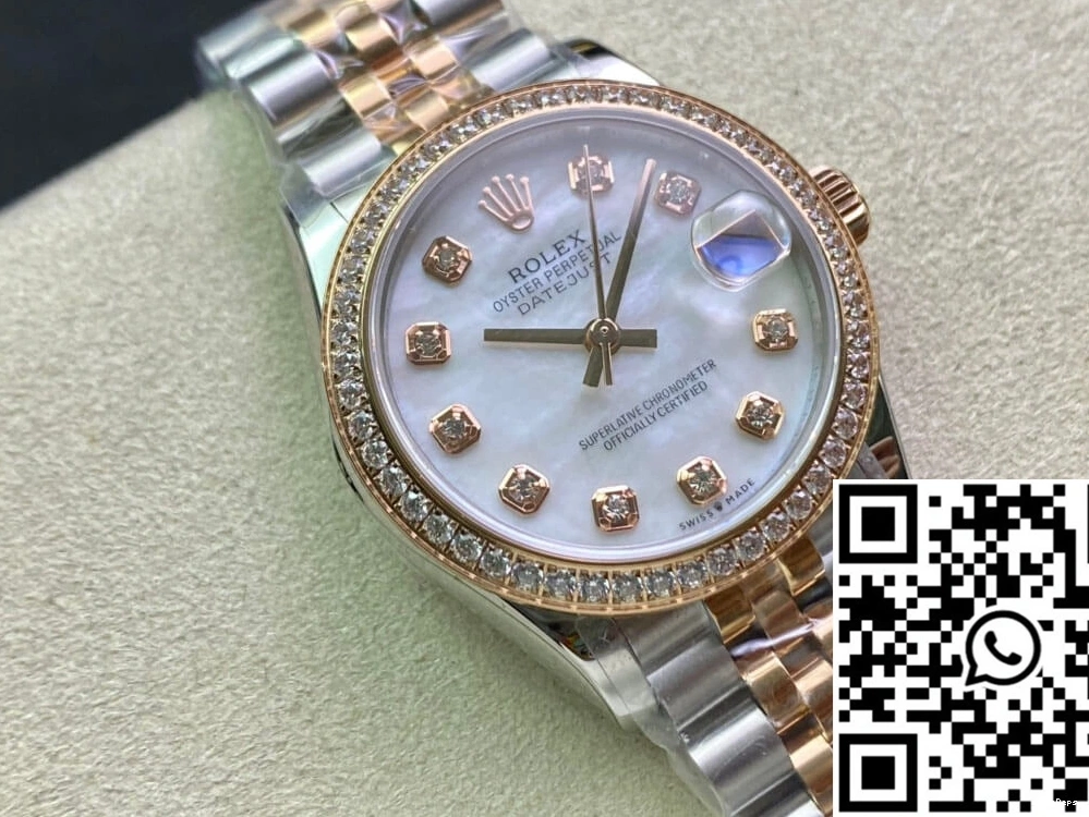 Factory EW Dial M278381RBR-0026 Rolex 31MM Datejust Diamond 0215